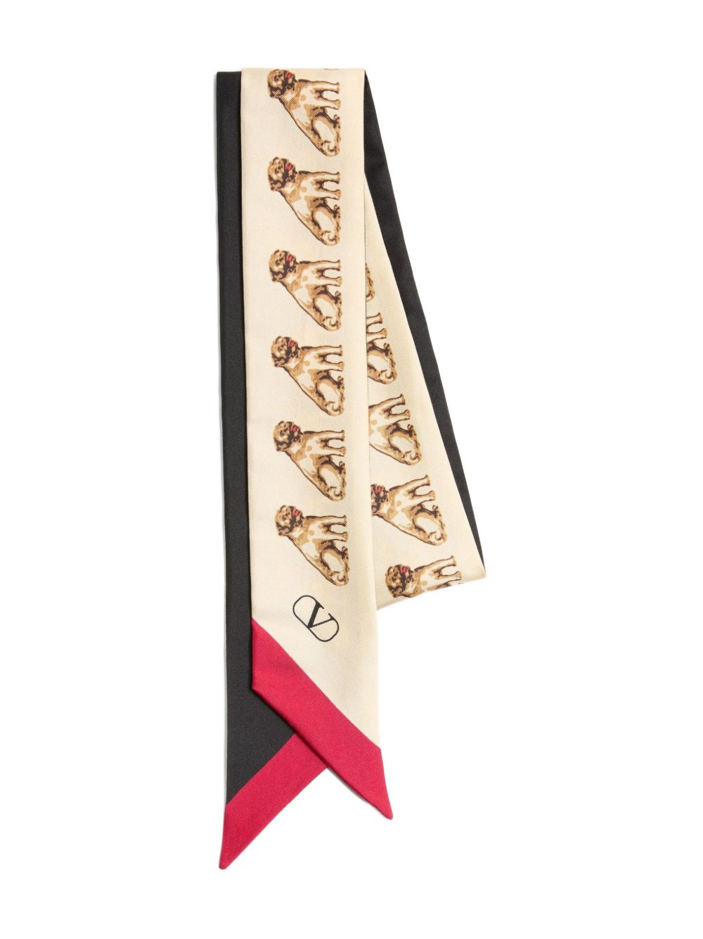 Valentino Garavani Scarfs Black WE6017UQWCEV (Valentino Garavani / スカーフ・マフラー ) | Valentino Garavani (ヴァレンティノ)