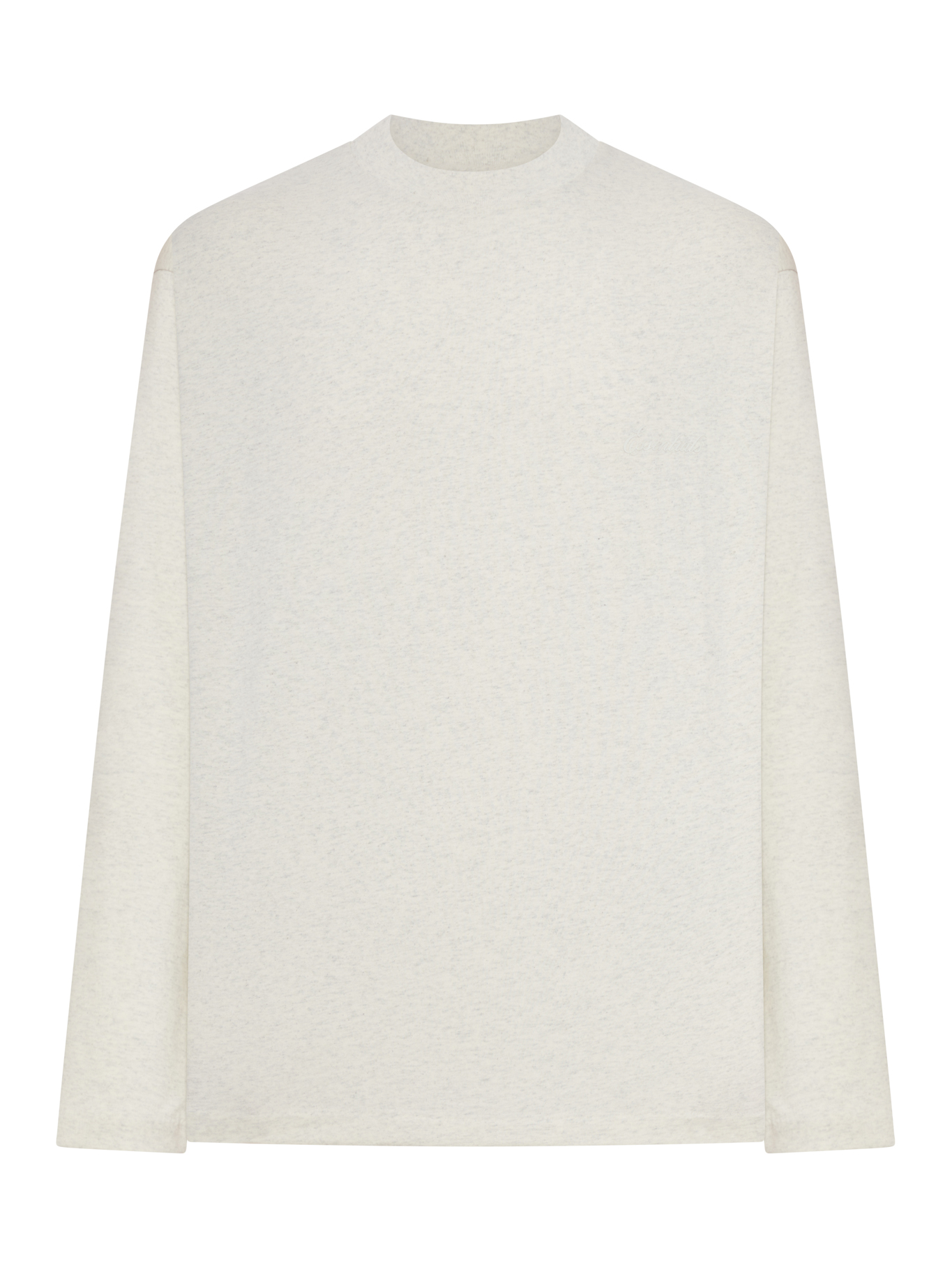 CREW NECK LONG SLEEVE COTTON T-SHIRT 125HO254202FOATMEAL (ESSENTIALS / Tシャツ・カットソー ) | ESSENTIALS (エッセンシャルズ)