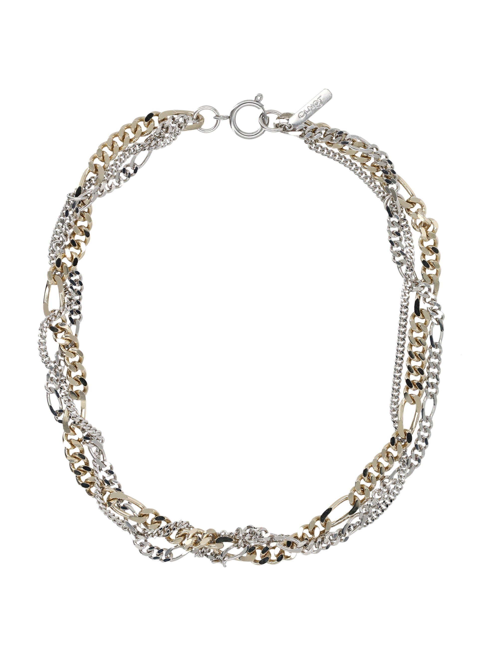 JUSTINE CLENQUET Accessories Silver JENACHOKERPALLADIUM (JUSTINE CLENQUET / ネックレス ) | JUSTINE CLENQUET (ジュスティーヌ クランケ)