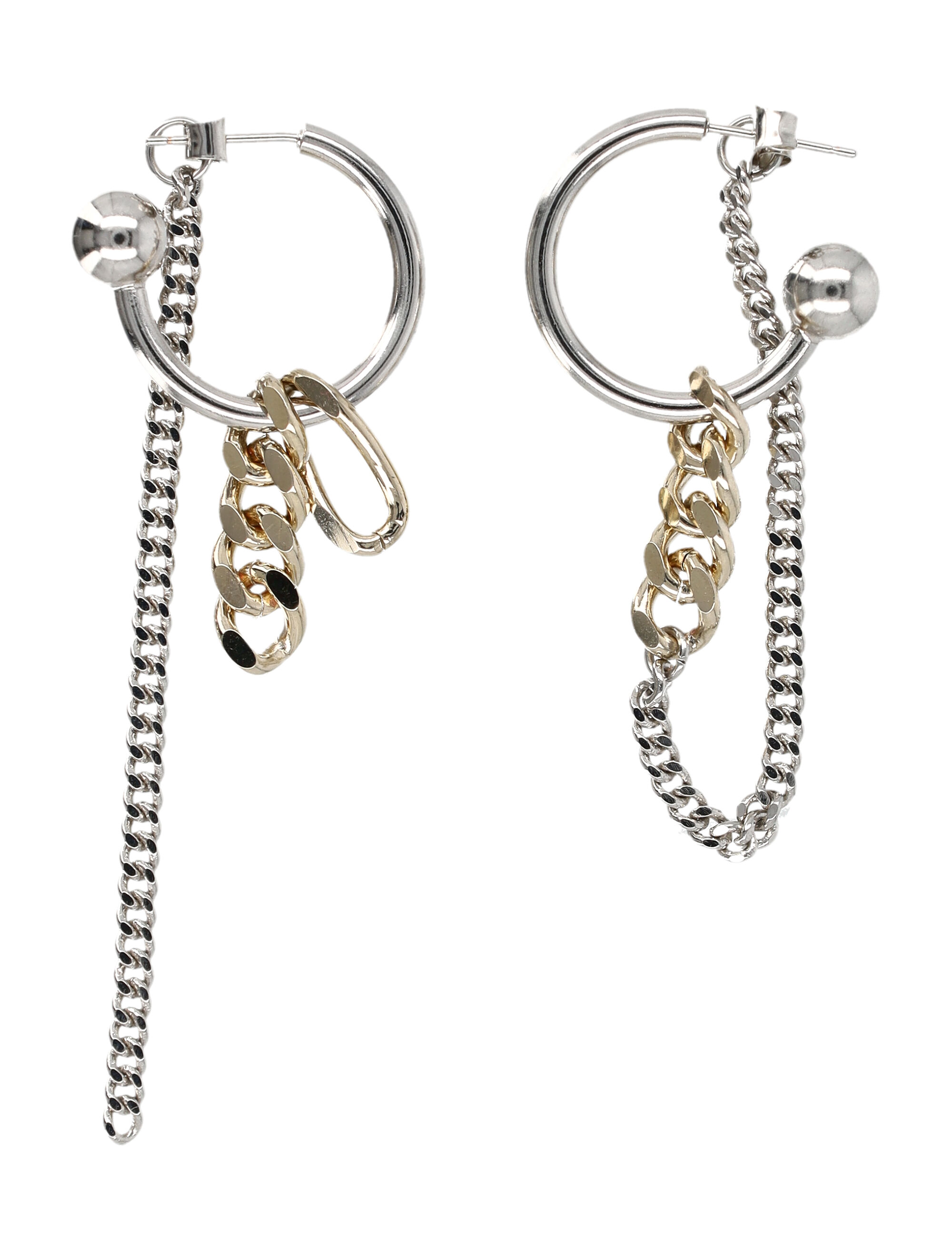 JUSTINE CLENQUET Accessories Silver JENAEARRINGSPALLADIUM (JUSTINE CLENQUET / ピアス・イヤリング ) | JUSTINE CLENQUET (ジュスティーヌ クランケ)