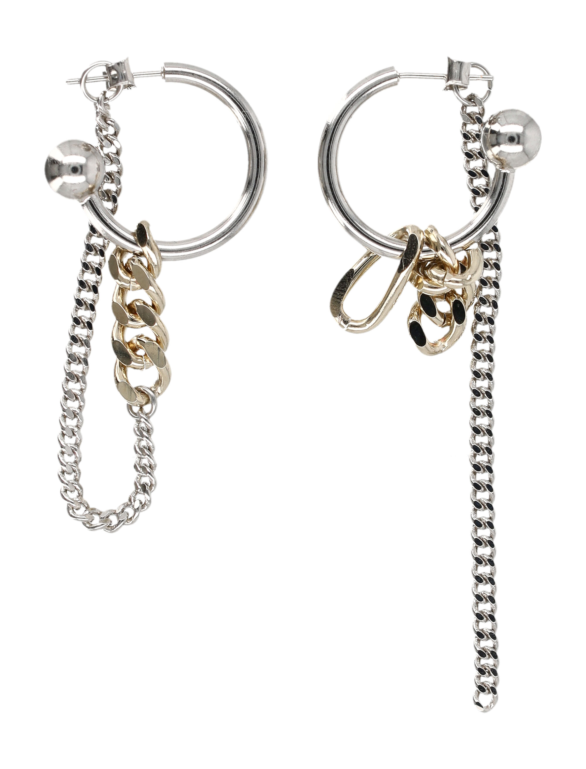 JUSTINE CLENQUET Accessories Silver JENAEARRINGSPALLADIUM (JUSTINE CLENQUET / ピアス・イヤリング ) | JUSTINE CLENQUET (ジュスティーヌ クランケ)(1)