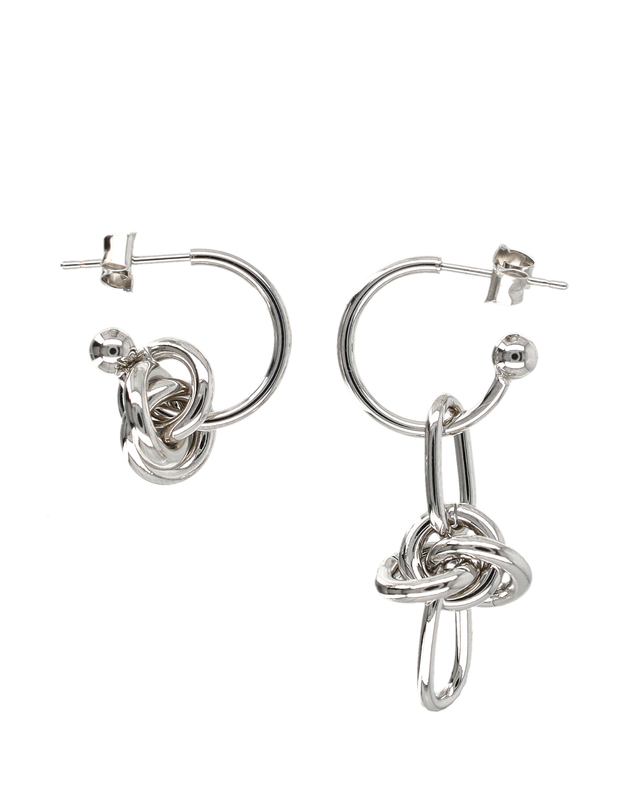 JUSTINE CLENQUET Accessories Silver DARIAEARRINGSPALLADIUM (JUSTINE CLENQUET / ピアス・イヤリング ) | JUSTINE CLENQUET (ジュスティーヌ クランケ)