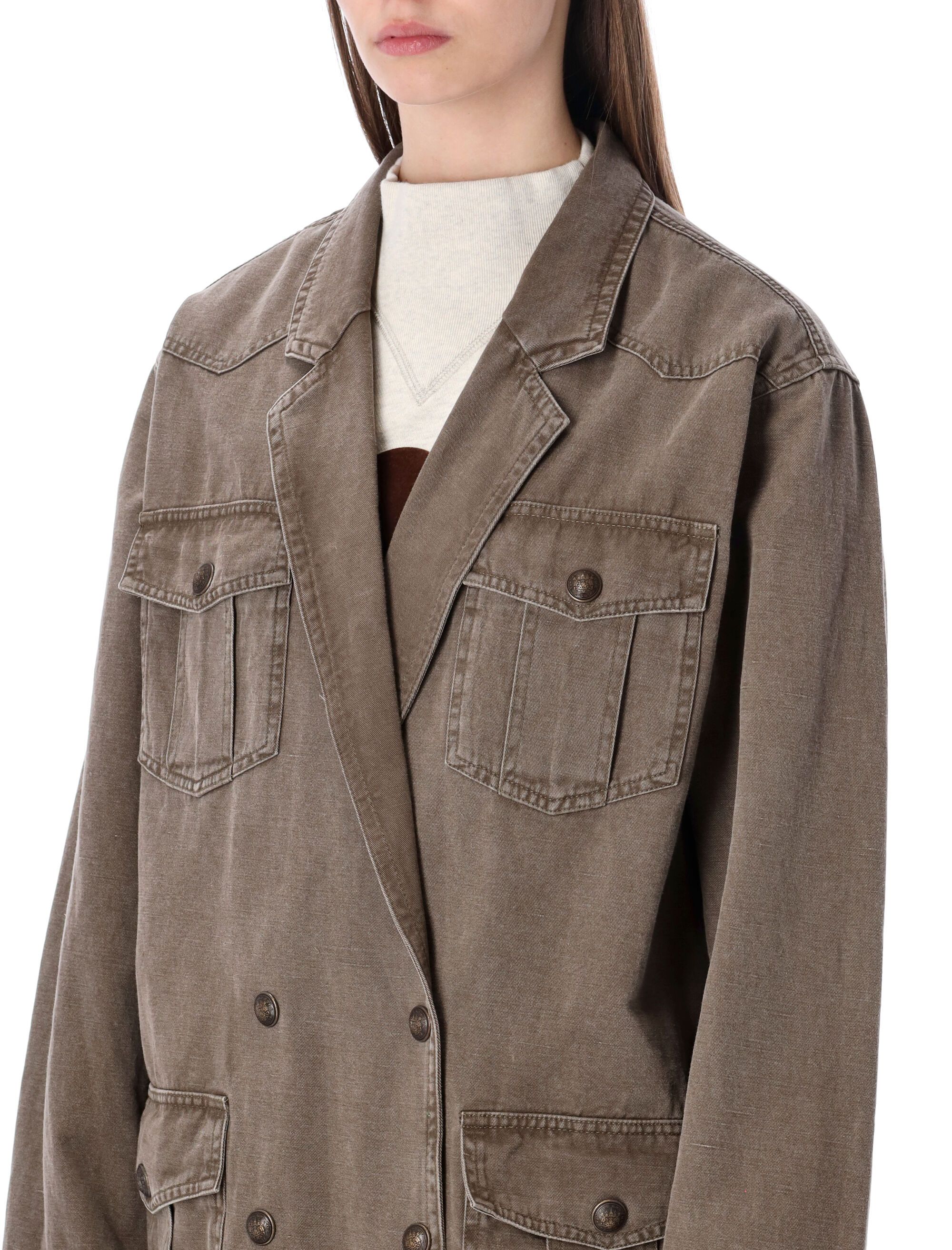 MARANT ETOILE Coats VE0625FAD1G04E50DZ (Isabel Marant Étoile / カジュアルジャケット ) | Isabel Marant Étoile (イザベル マラン エトワール)(2)