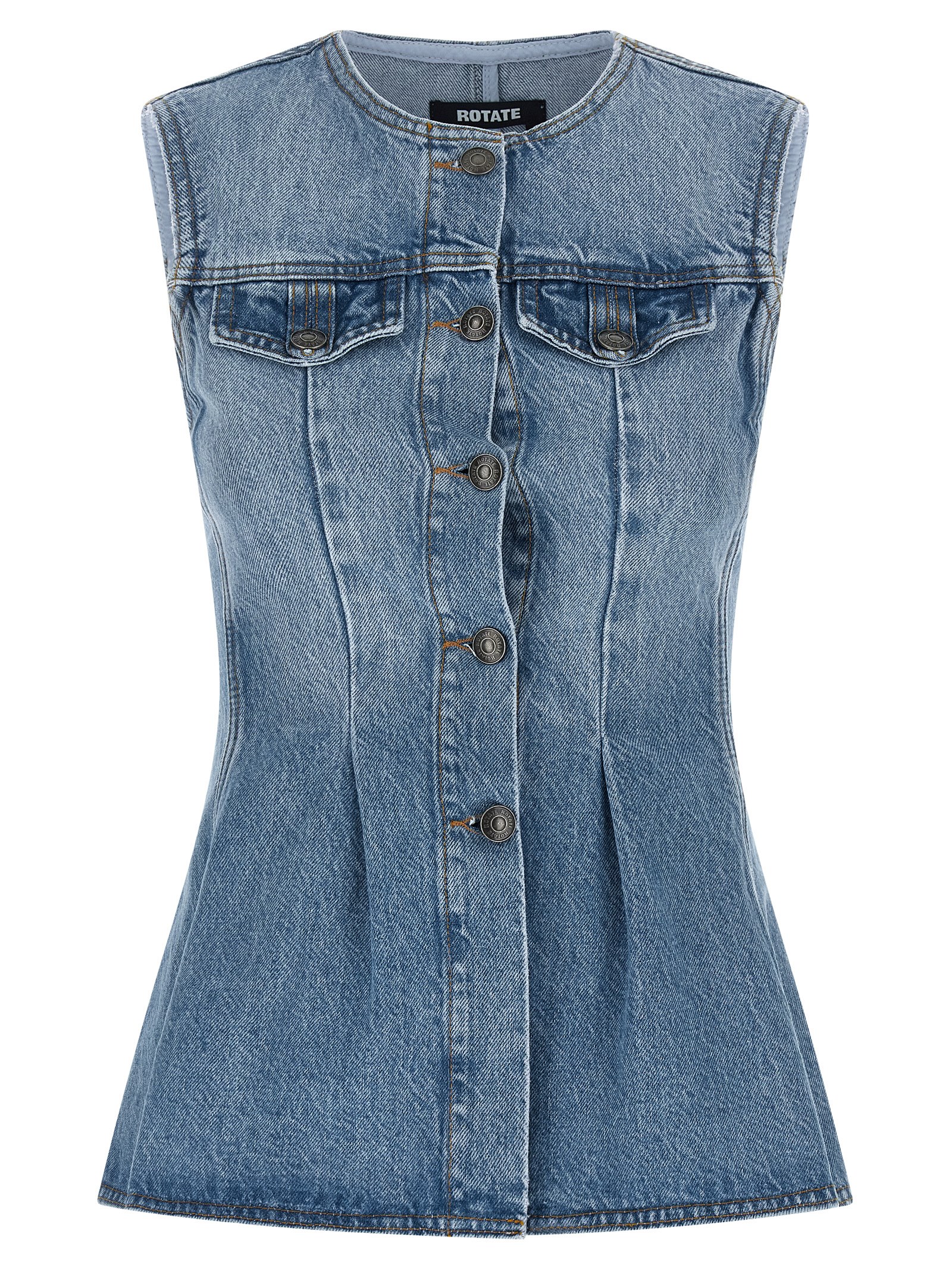'Flared Denim' top 11516713211321 (ROTATE / ベスト ) | ROTATE (ロテート)