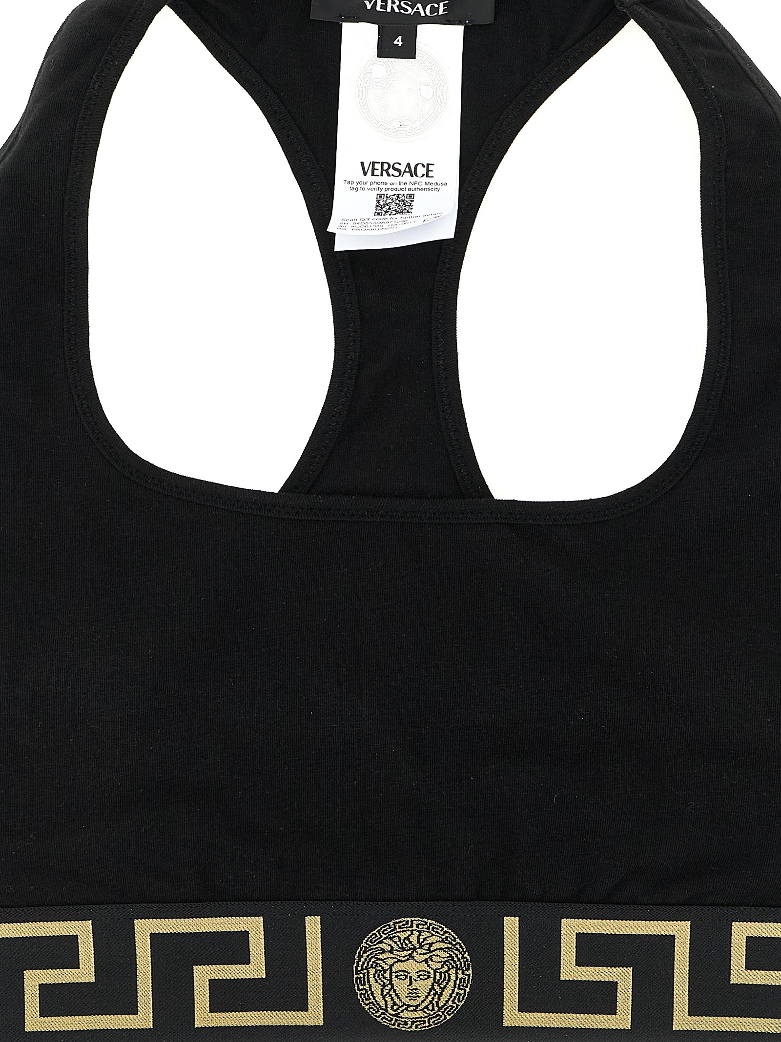 Greek Bralette AUD010391A10011A1008 (VERSACE / タンクトップ・キャミソール ) | VERSACE (ヴェルサーチェ)(2)