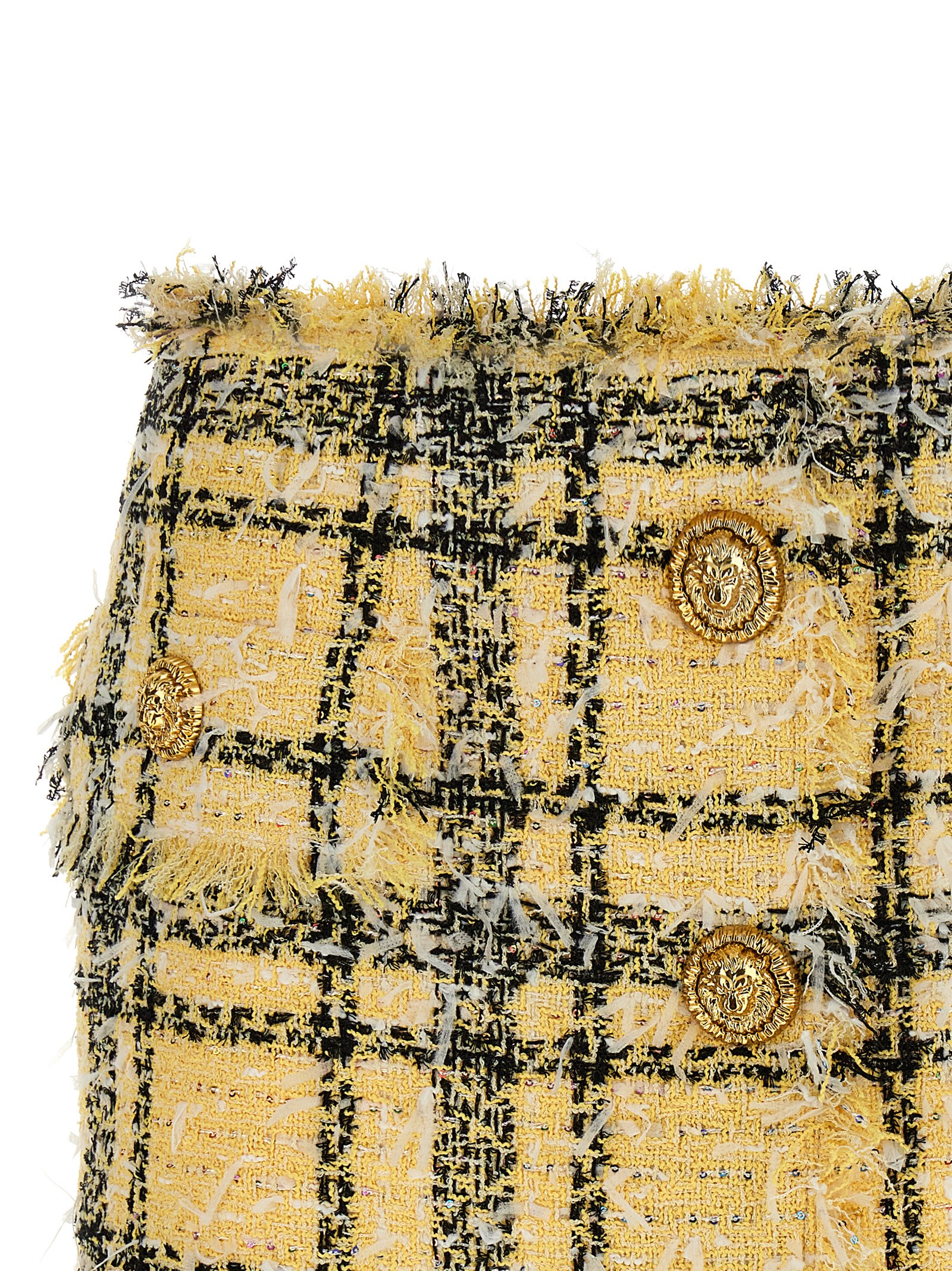 Lurex tweed skirt GF1LBB42XL73AAA (Balmain / スカート ) | Balmain (バルマン)(2)