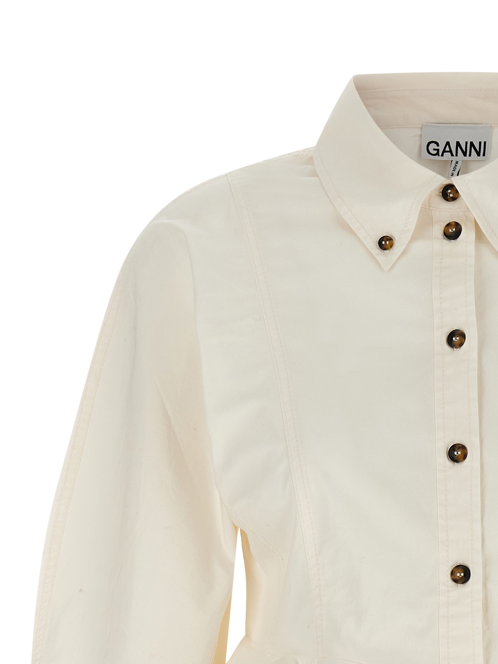 'Peplum' shirt W1002135 (GANNI / シャツ・ブラウス ) | GANNI (ガニー)(2)