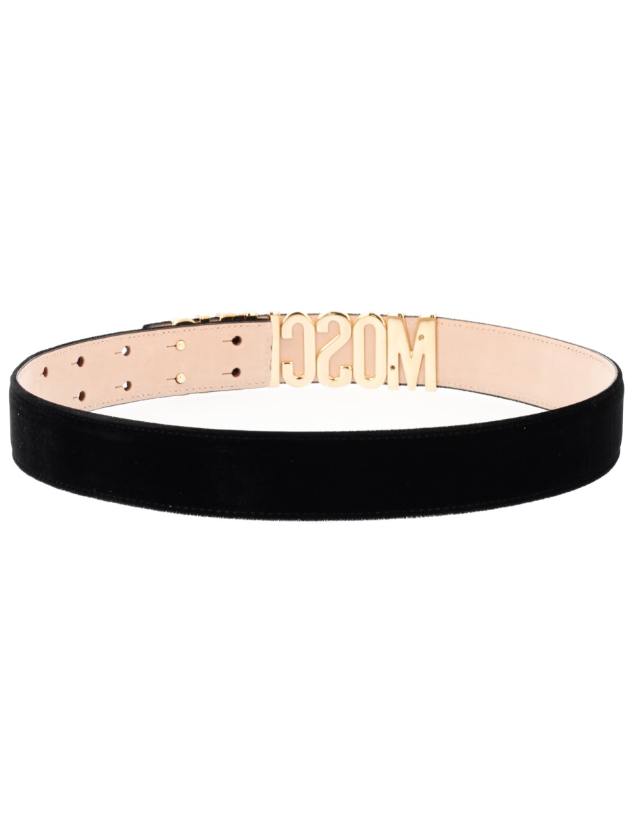 BELT WITH LOGO MC6010PP0NOL8000 (MOSCHINO / ベルト・サスペンダー ) | MOSCHINO (モスキーノ)(1)