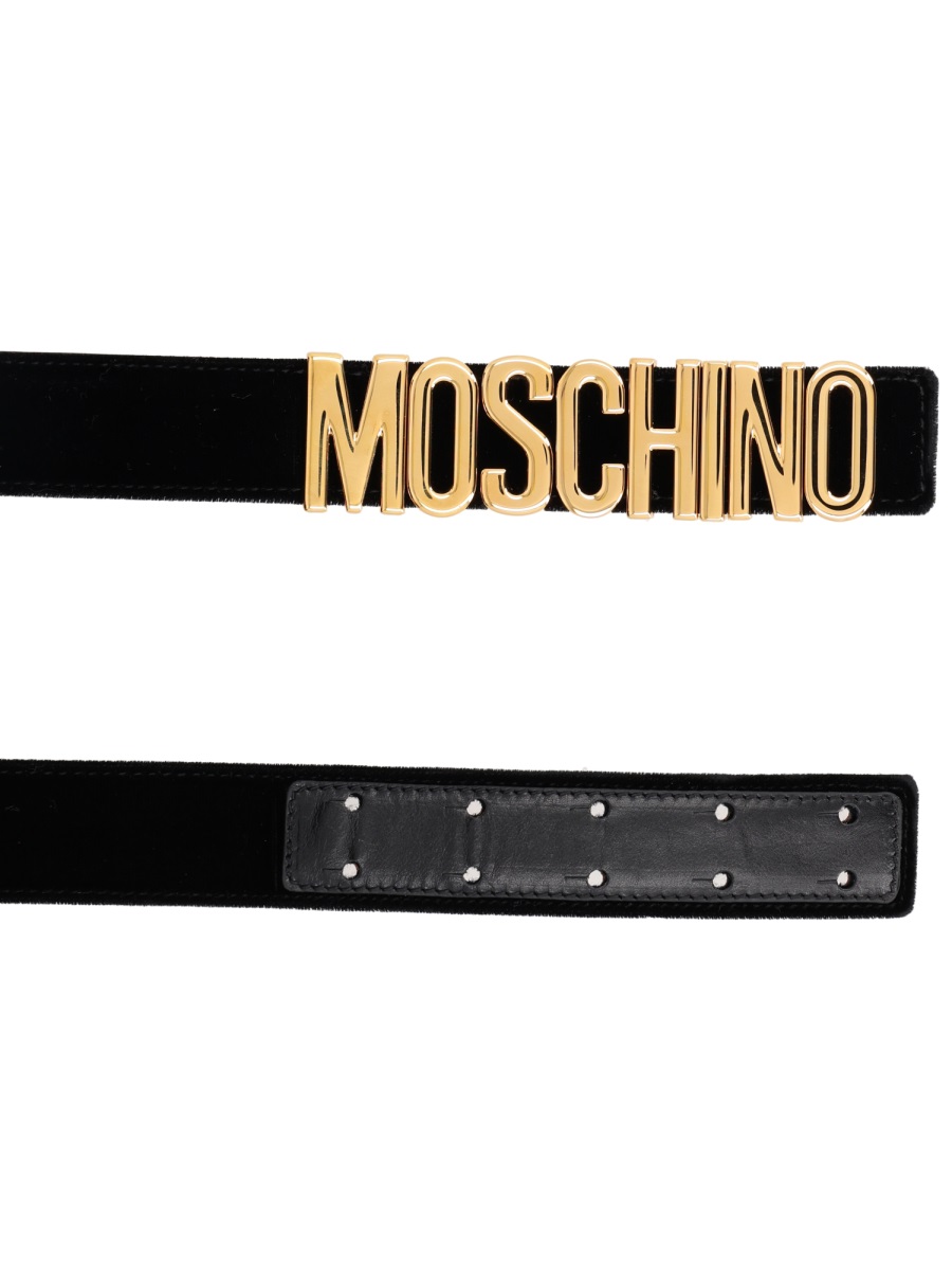 BELT WITH LOGO MC6010PP0NOL8000 (MOSCHINO / ベルト・サスペンダー ) | MOSCHINO (モスキーノ)(2)