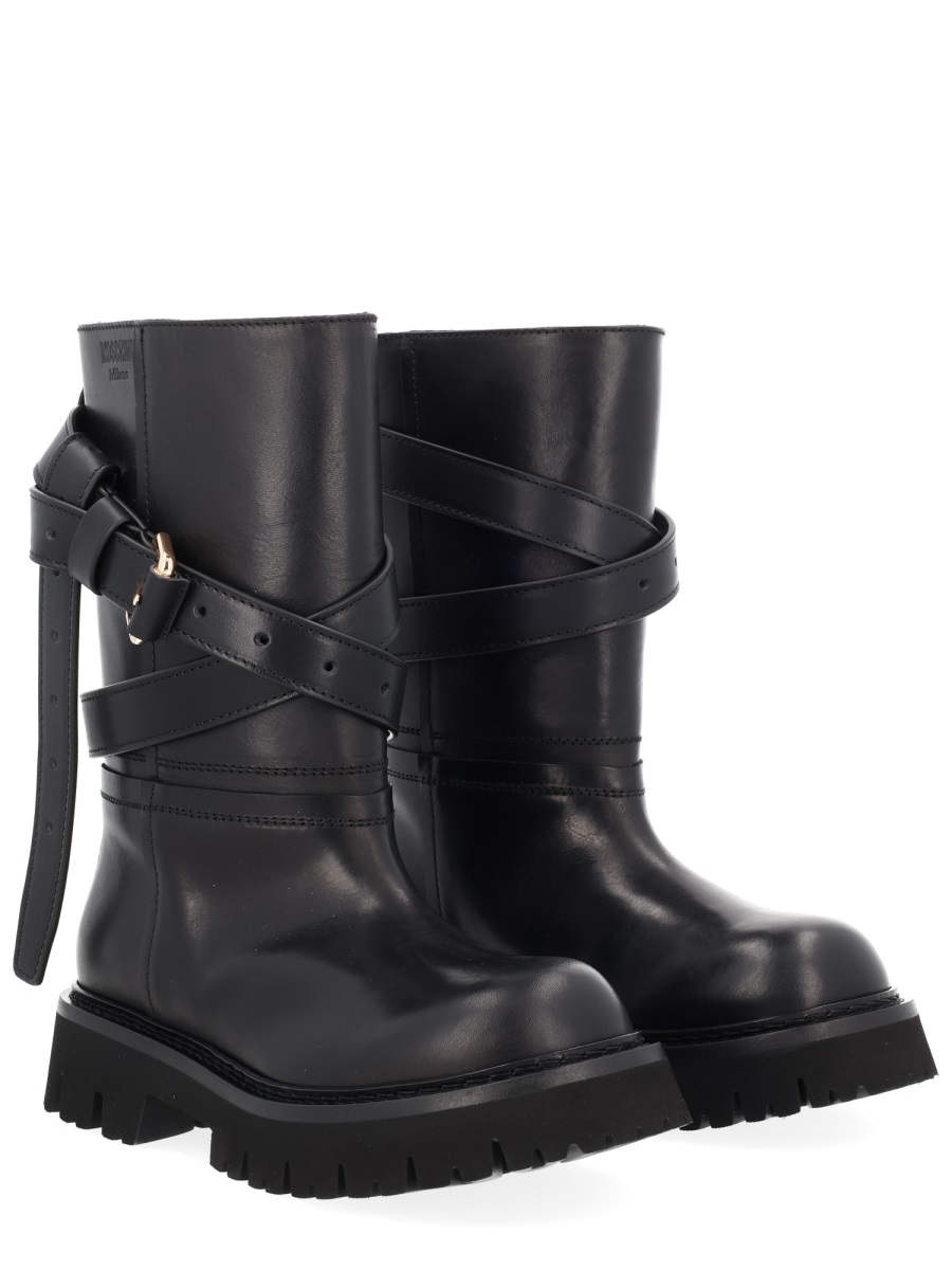"TIE-ME" BOOT MA26054G0NMJ5000 (MOSCHINO / ブーツ ) | MOSCHINO (モスキーノ)(1)