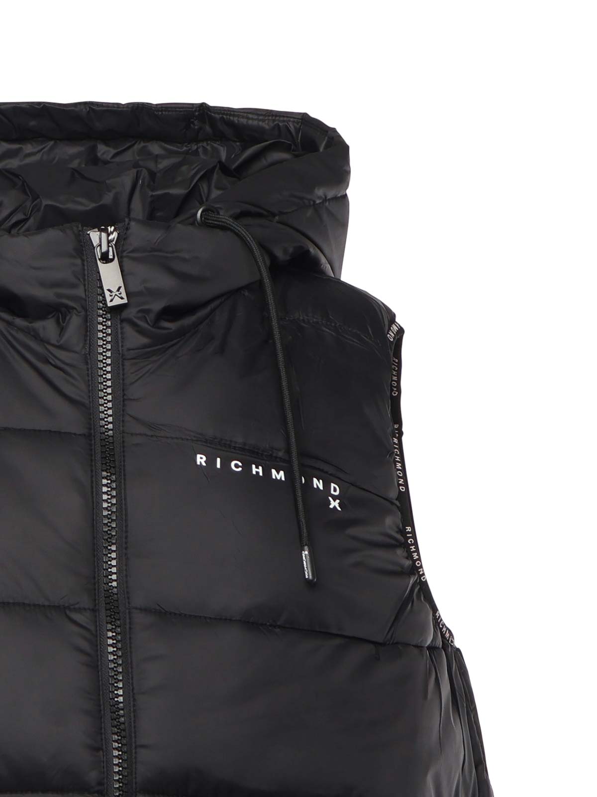 Padded Nylon Vest UMA25160PIBLACK (JOHN RICHMOND / ベスト ) | JOHN RICHMOND (ジョン リッチモンド)(1)