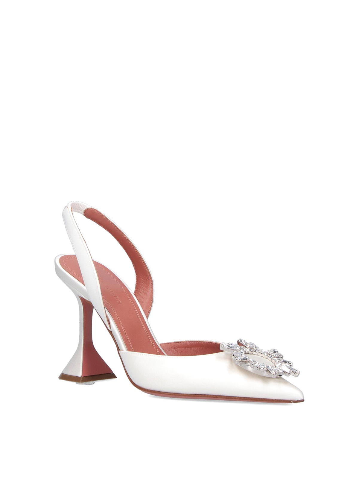 Pumps Slingback 10S343868BEGIVORYSATIN (AMI Paris / パンプス・ハイヒール ) | AMI Paris (アミパリス)(1)