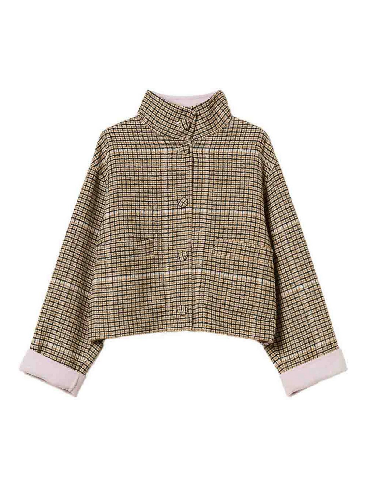 Reversible Checked Jacket 252AP209012657 (TWINSET / カジュアルジャケット ) | TWINSET (ツインセット)