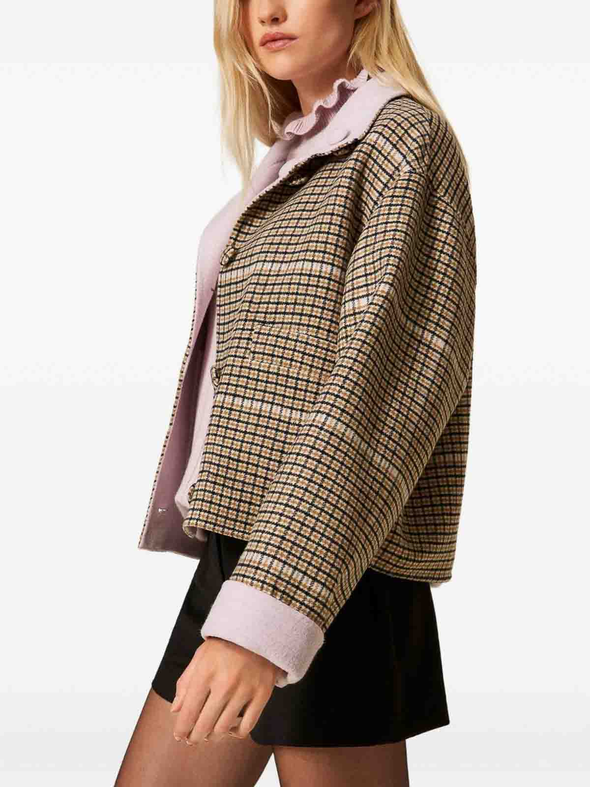 Reversible Checked Jacket 252AP209012657 (TWINSET / カジュアルジャケット ) | TWINSET (ツインセット)(2)