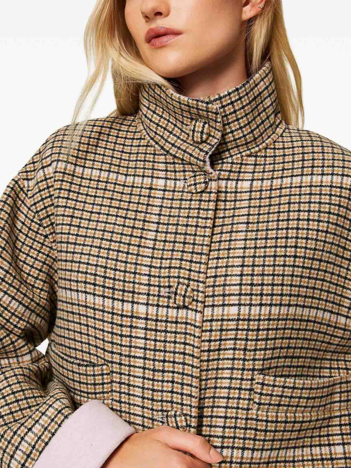 Reversible Checked Jacket 252AP209012657 (TWINSET / カジュアルジャケット ) | TWINSET (ツインセット)(4)