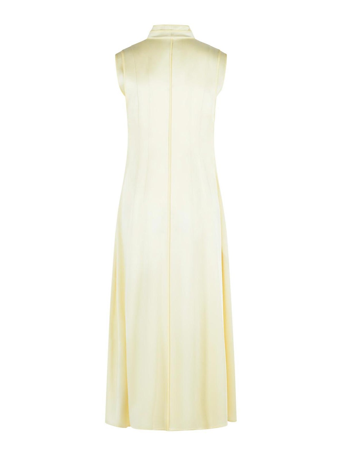 Ivory Acetate And Viscose Dress J02CT0554J76018109 (Jil Sander / ワンピース・ドレス・オールインワン ) | Jil Sander (ジルサンダー)(1)