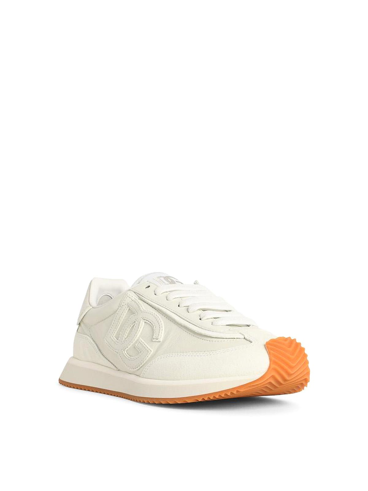 Cushion White Leather Sneakers 8B956A012489642 (Dolce & Gabbana / スニーカー ) | Dolce & Gabbana (ドルチェガッバーナ)(1)