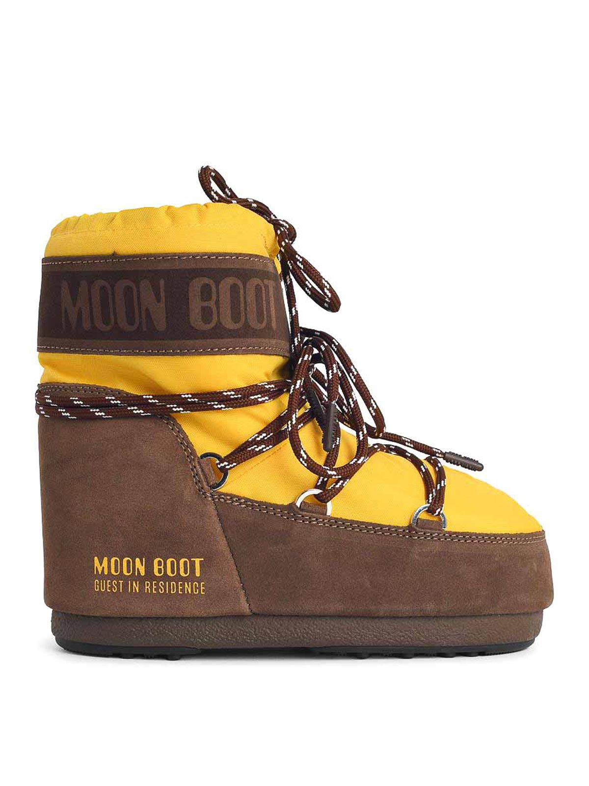 Icon Low Yellow Polyamide Boots 1409740BM04 (MOON BOOT / ブーツ ) | MOON BOOT (ムーンブーツ)
