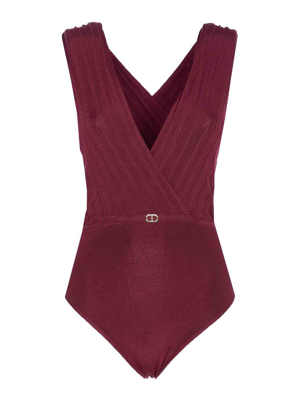 Logo Body 252TP316112367 (TWINSET / ボディスーツ ) | TWINSET (ツインセット)