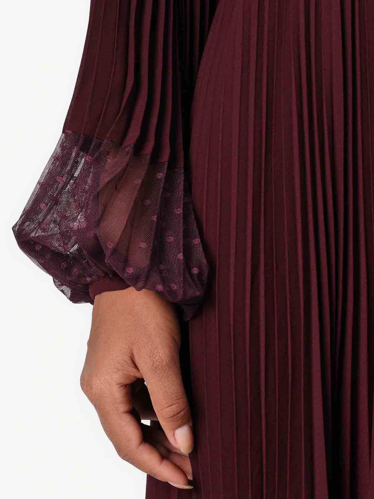 Pleated Georgette Long Dress 252TP264105609 (TWINSET / ワンピース・ドレス・オールインワン ) | TWINSET (ツインセット)(3)