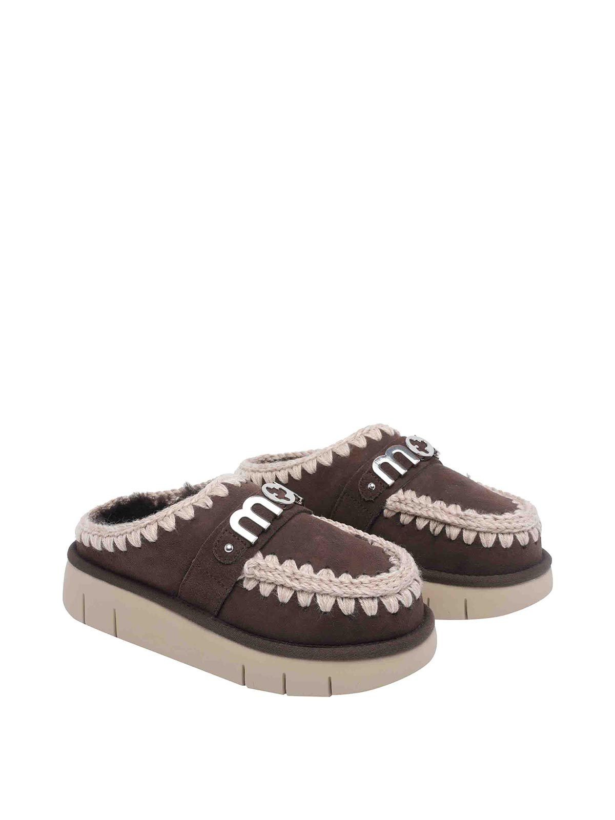 Suede Bounce Clog 531001AMOCHA (mou / サンダル ) | mou (ムー)(1)