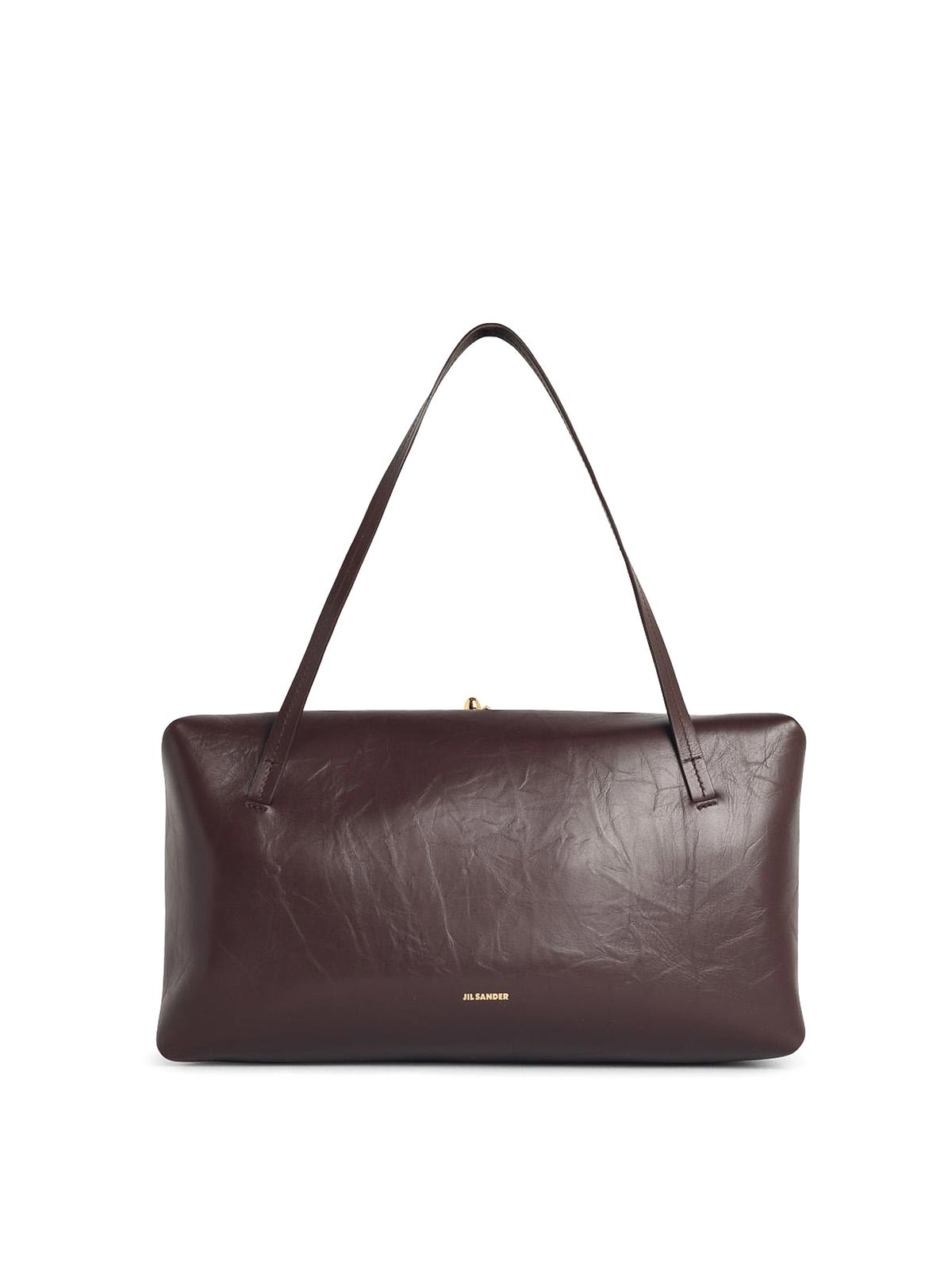 Large Brown Leather Bag J08WD0065P5636601 (Jil Sander / ハンドバッグ・ショルダーバッグ ) | Jil Sander (ジルサンダー)