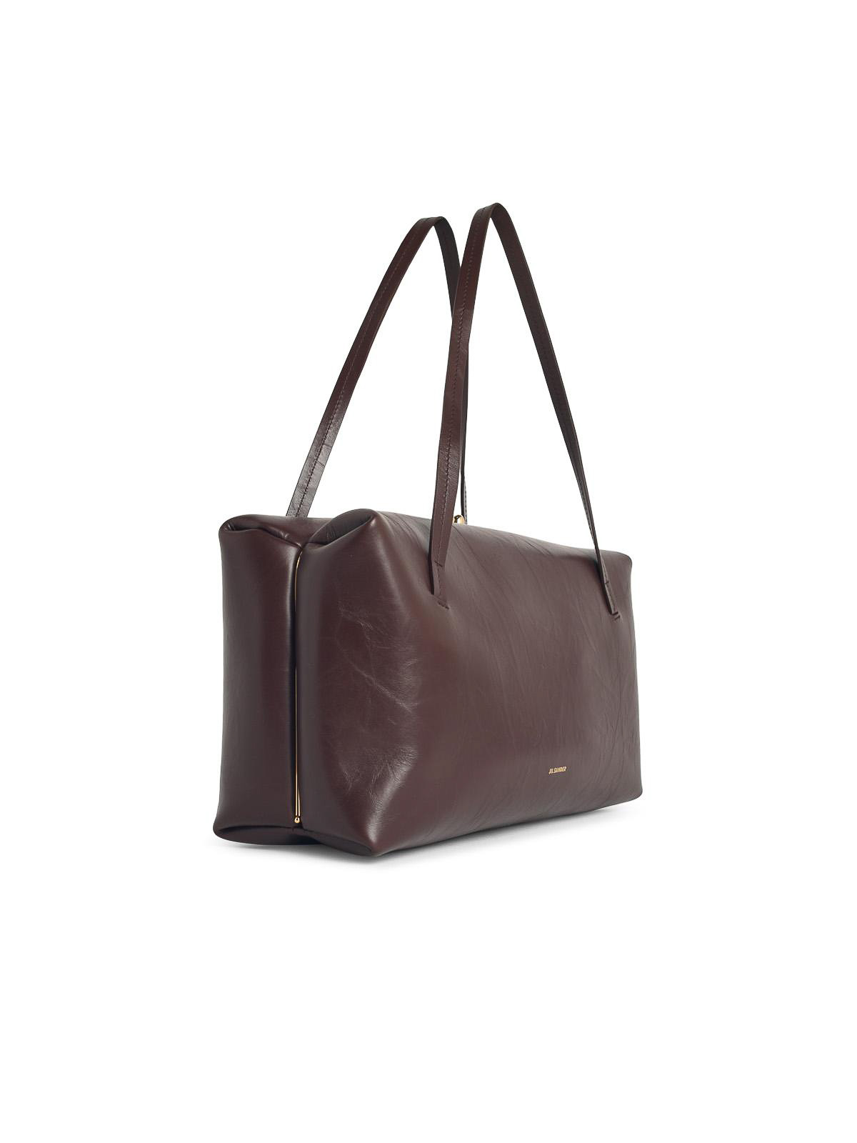 Large Brown Leather Bag J08WD0065P5636601 (Jil Sander / ハンドバッグ・ショルダーバッグ ) | Jil Sander (ジルサンダー)(1)