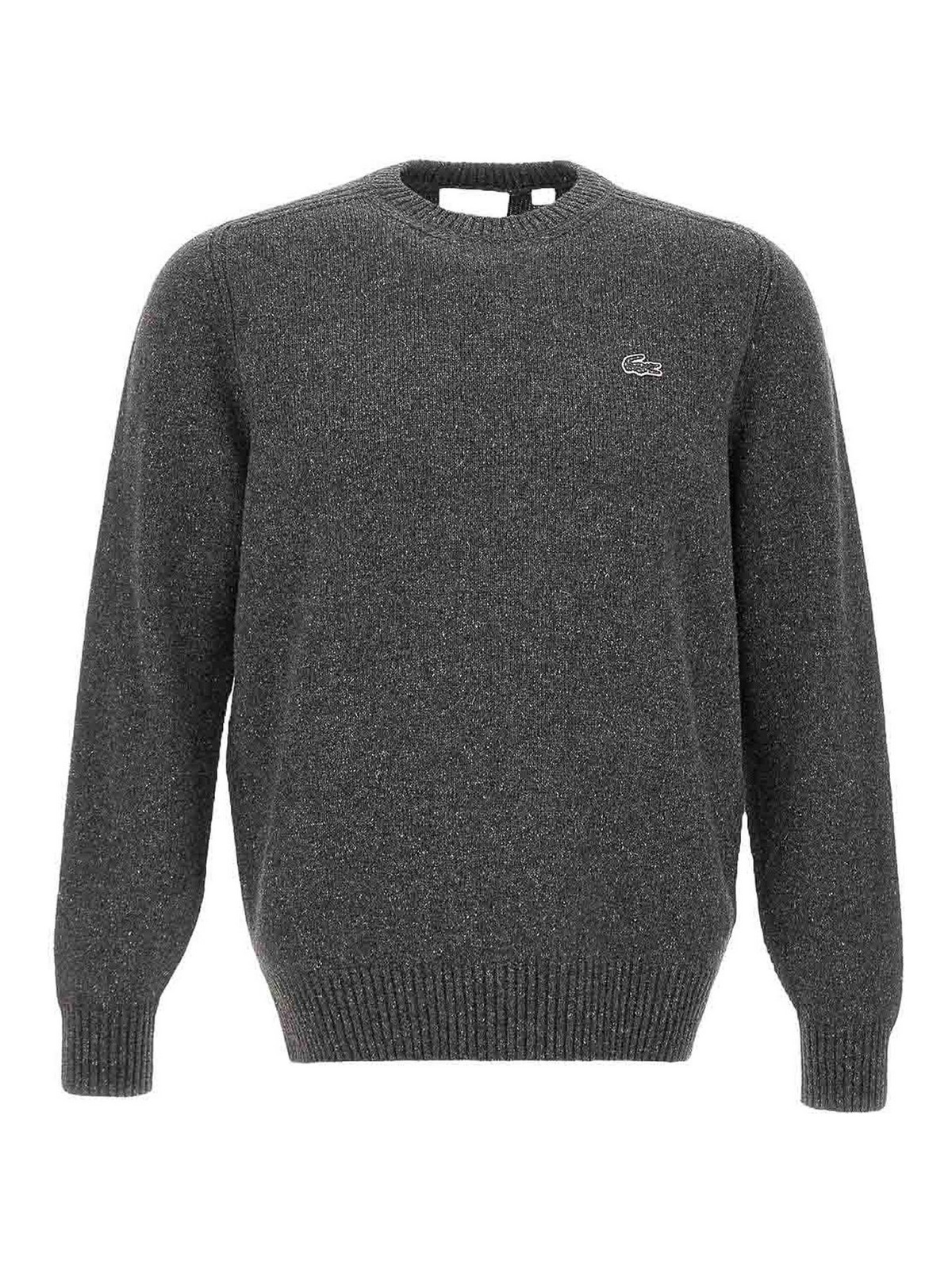 Crewneck Sweater Wool Silk Mix Muline AH5173I7X (LACOSTE / ニット・セーター・カーディガン ) | LACOSTE (ラコステ)