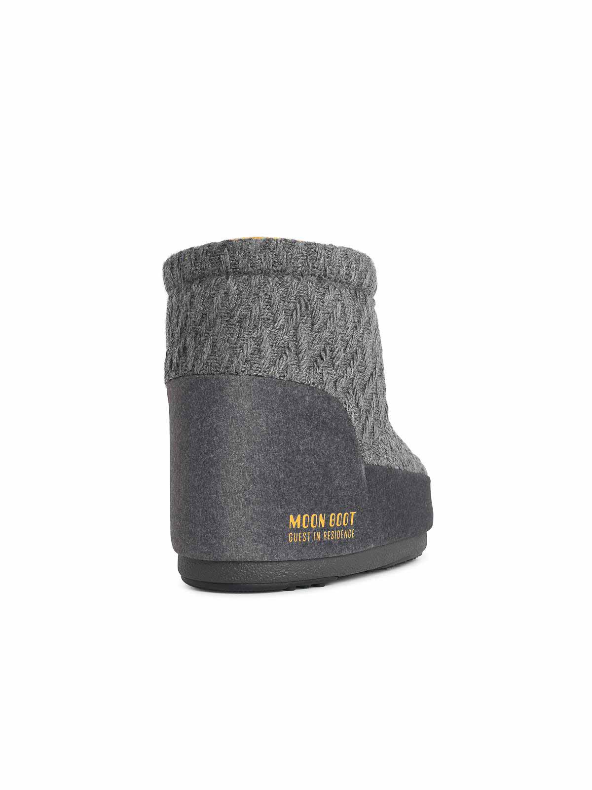 Icon Low Nolace Knit Grey Fabric Boots 1409750H019 (MOON BOOT / ブーツ ) | MOON BOOT (ムーンブーツ)(2)