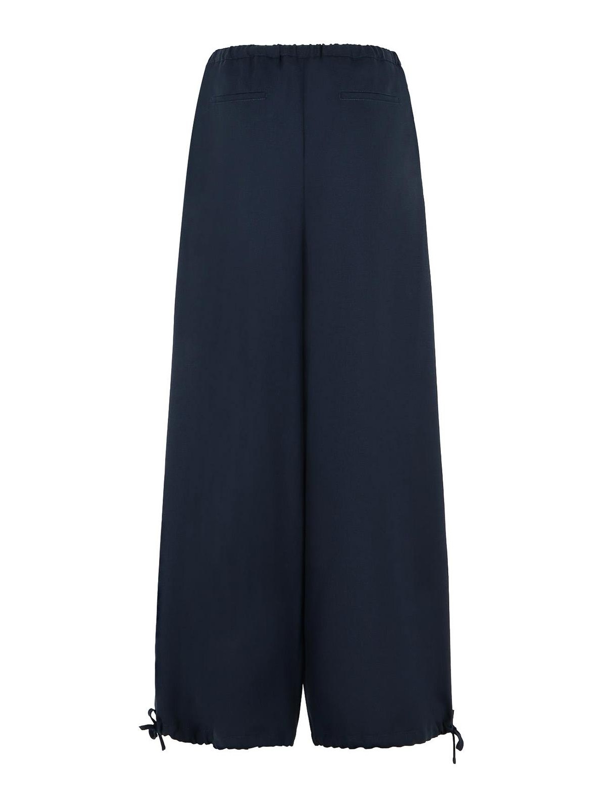Blue Virgin Wool Trousers PAMA0634A0UTW83900B99 (Marni / パンツ ) | Marni (マルニ)(1)