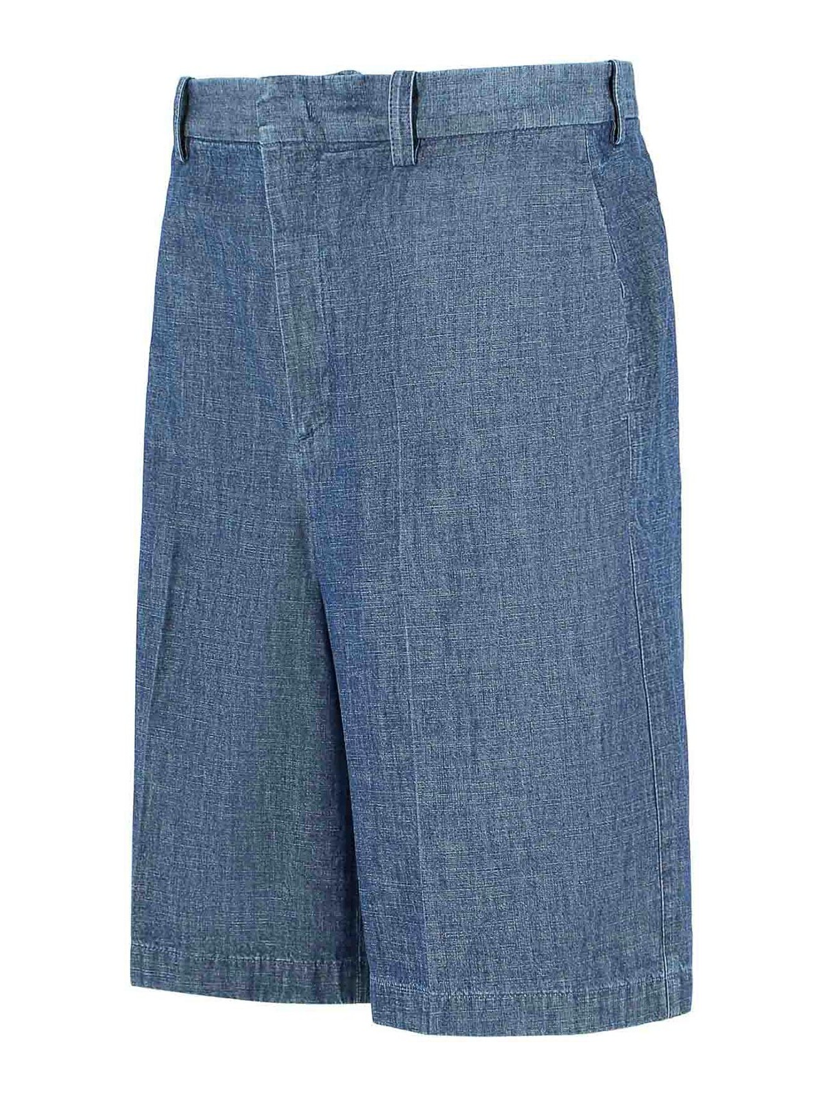 Blue Cotton Bermuda Shorts J22KA0337J45323406 (Jil Sander / ショートパンツ ) | Jil Sander (ジルサンダー)(2)