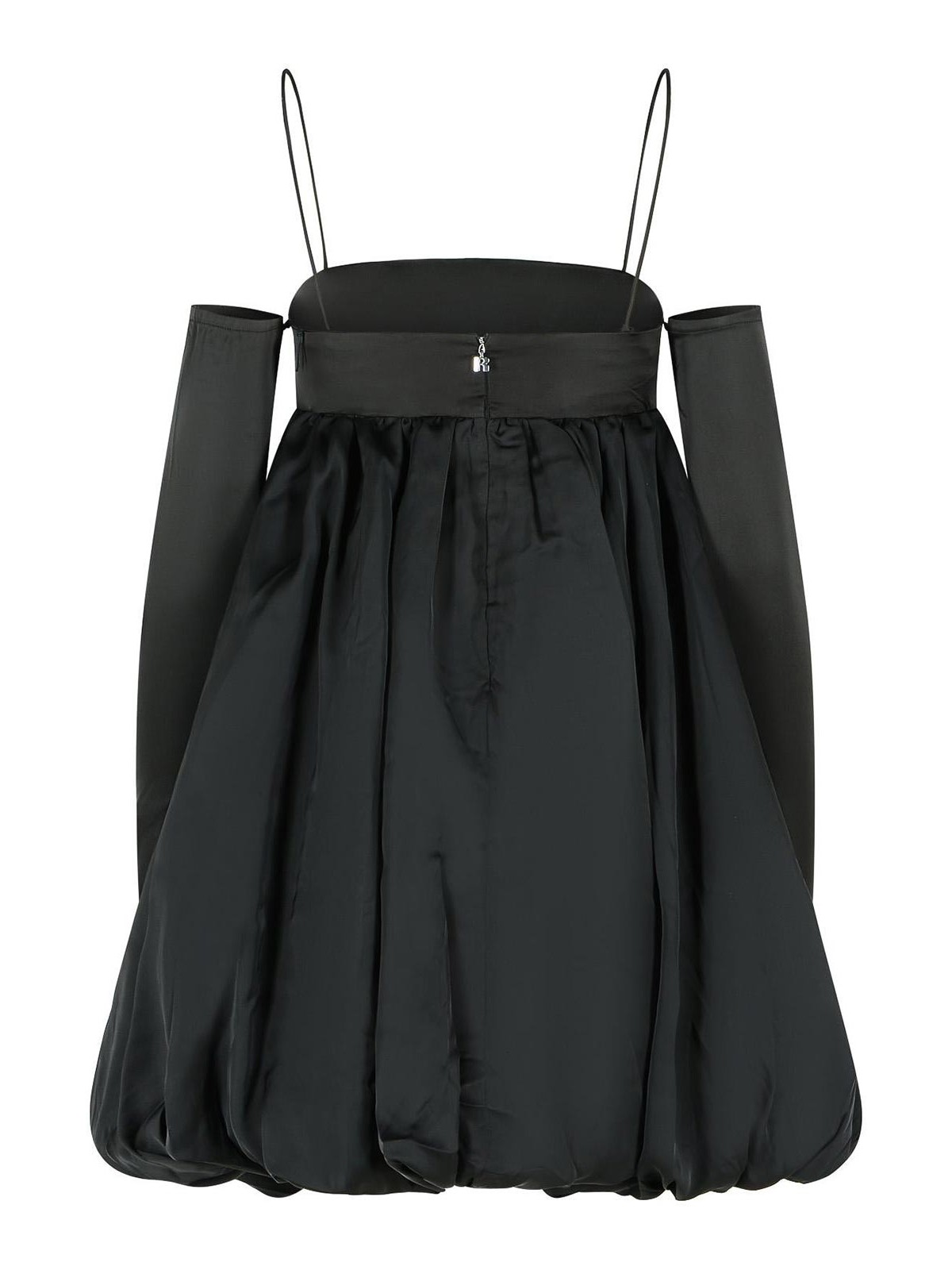 Balloon Dress In Black Polyester 114947100 (ROTATE / ワンピース・ドレス・オールインワン ) | ROTATE (ロテート)(1)