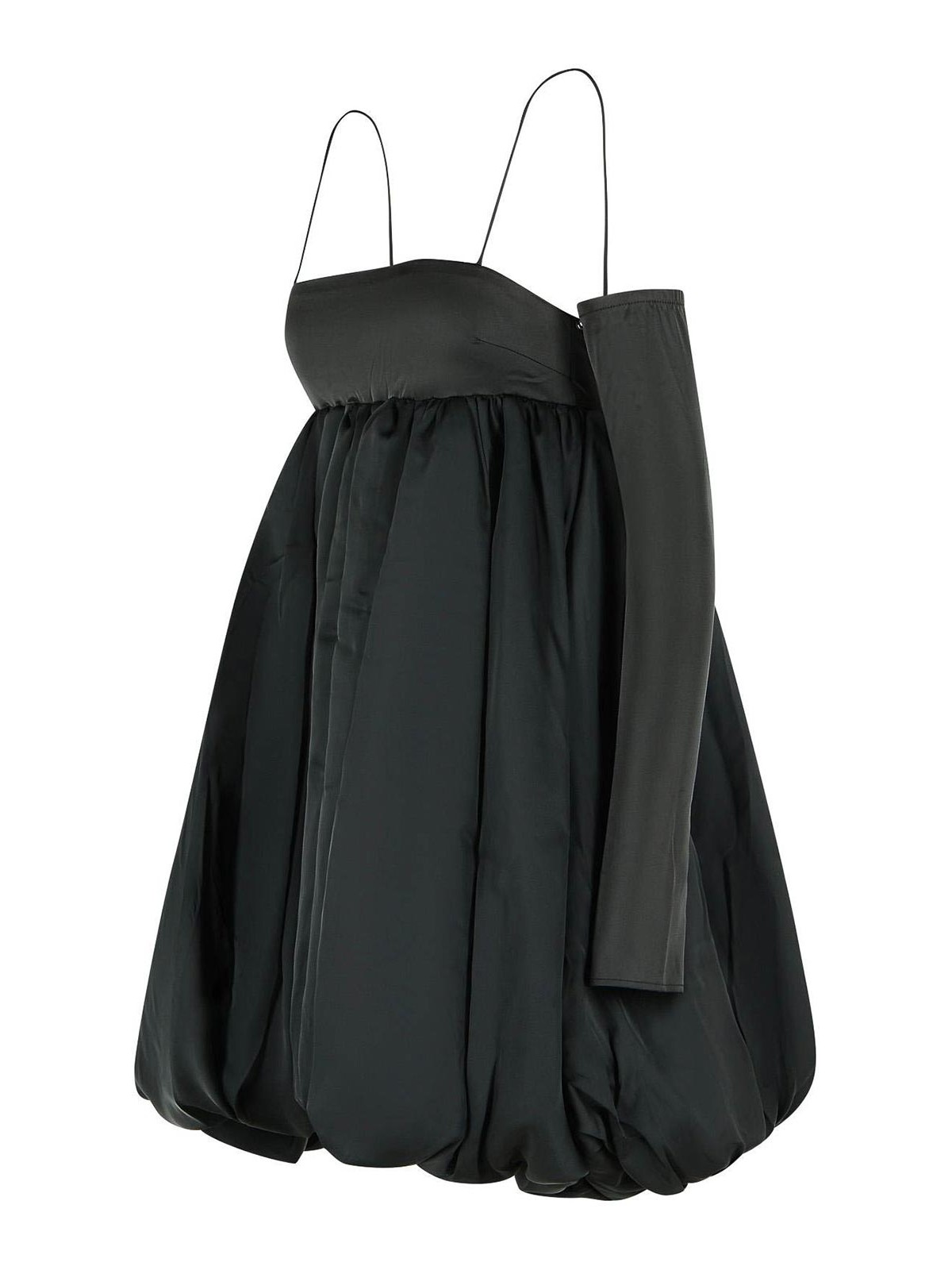 Balloon Dress In Black Polyester 114947100 (ROTATE / ワンピース・ドレス・オールインワン ) | ROTATE (ロテート)(2)