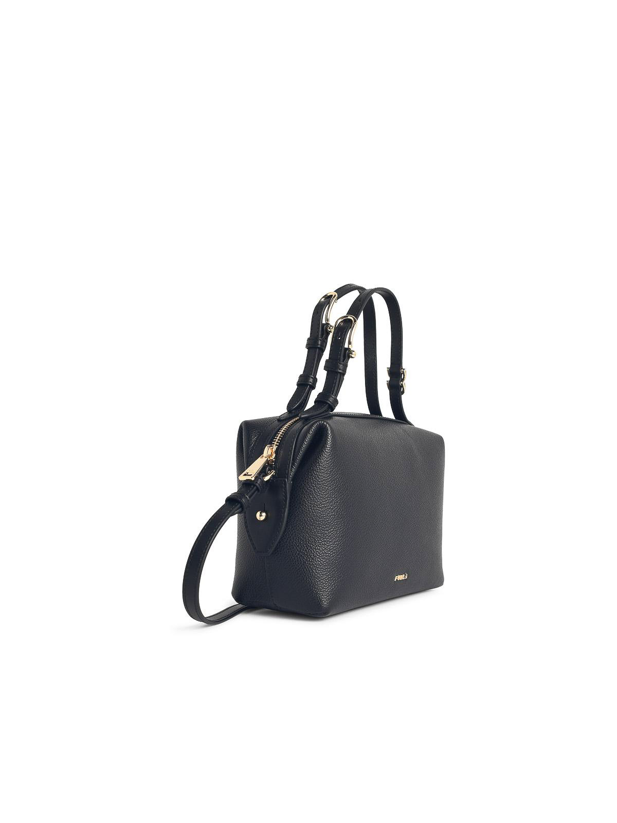 Double Mini Black Leather Bag WE00870BX3036O6000 (FURLA / ハンドバッグ・ショルダーバッグ ) | FURLA (フルラ)(1)