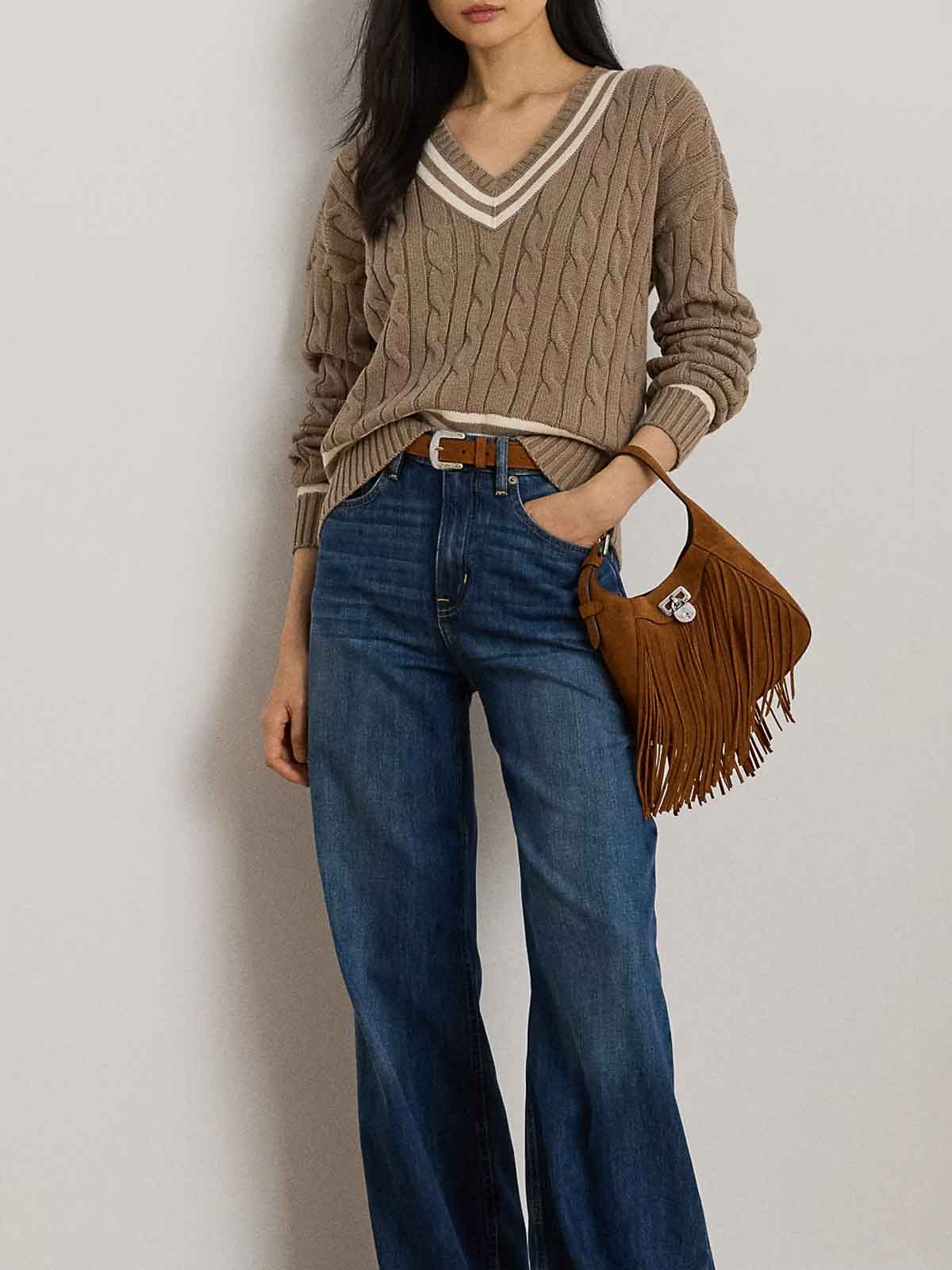 Tedurph-Long Sleeve-Pullover 200980000000 (LAUREN RALPH LAUREN / ニット・セーター・カーディガン ) | LAUREN RALPH LAUREN (ローレン ラルフ ローレン)(1)