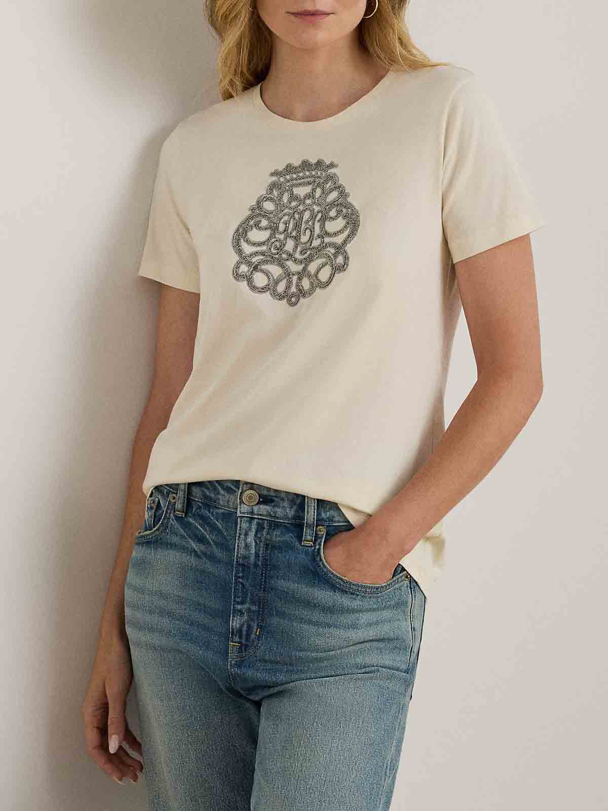 Katlin-Short Sleeve-T-Shirt 200980211002 (LAUREN RALPH LAUREN / Tシャツ・カットソー ) | LAUREN RALPH LAUREN (ローレン ラルフ ローレン)(2)
