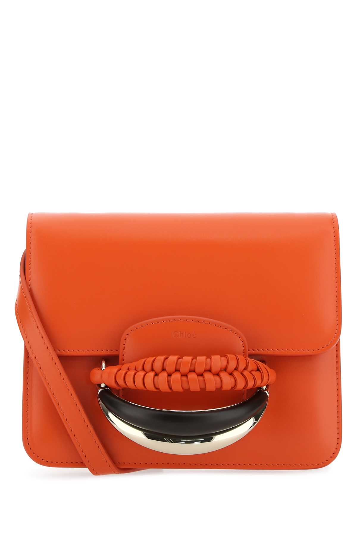 Orange leather Kattie clutch C22US500H27837 (Chloé / ハンドバッグ・ショルダーバッグ ) | Chloé (クロエ)
