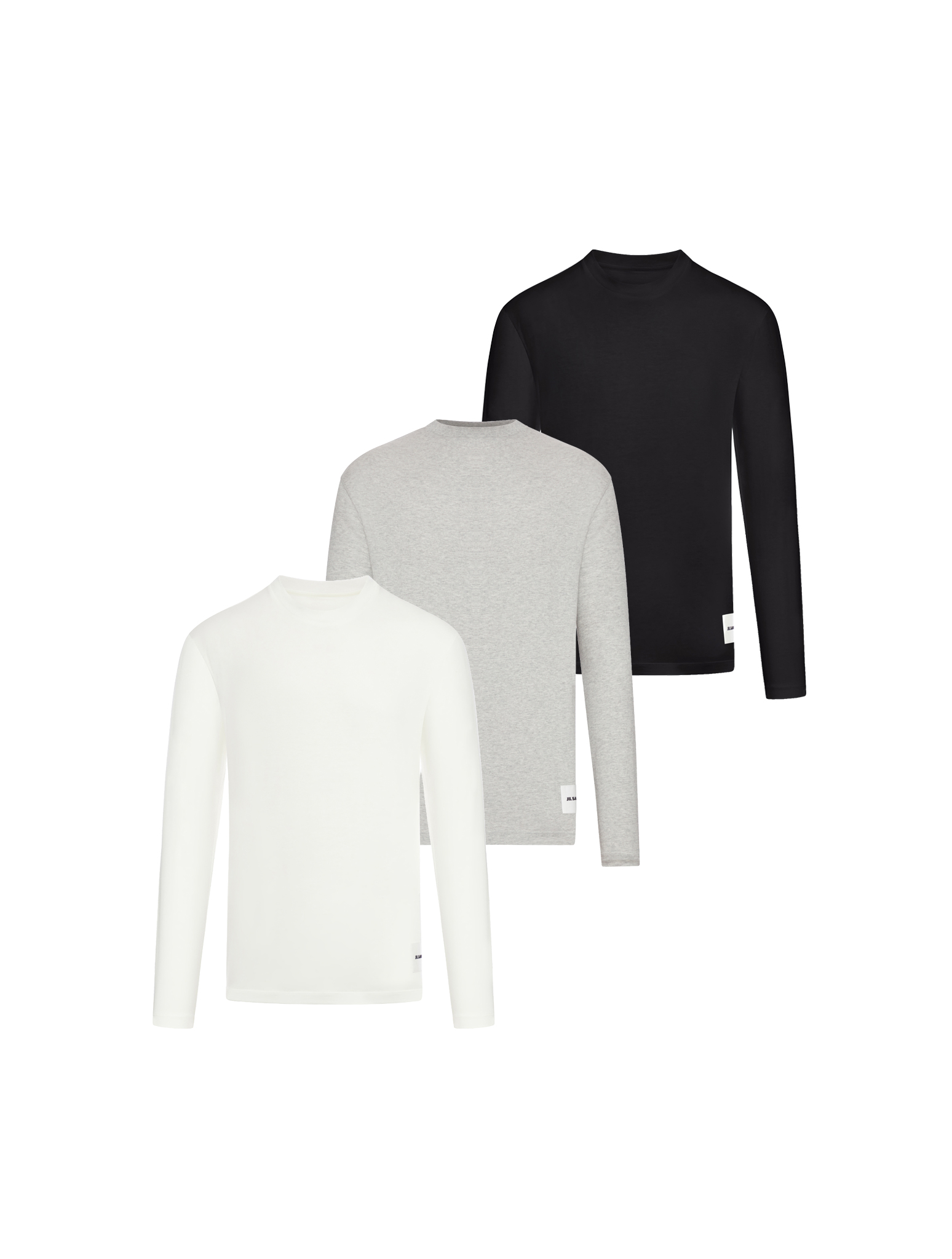 ORGANIC COTTON T-SHIRT (PACK OF THREE) J47GC0002JTN254961 (Jil Sander / Tシャツ・カットソー ) | Jil Sander (ジルサンダー)
