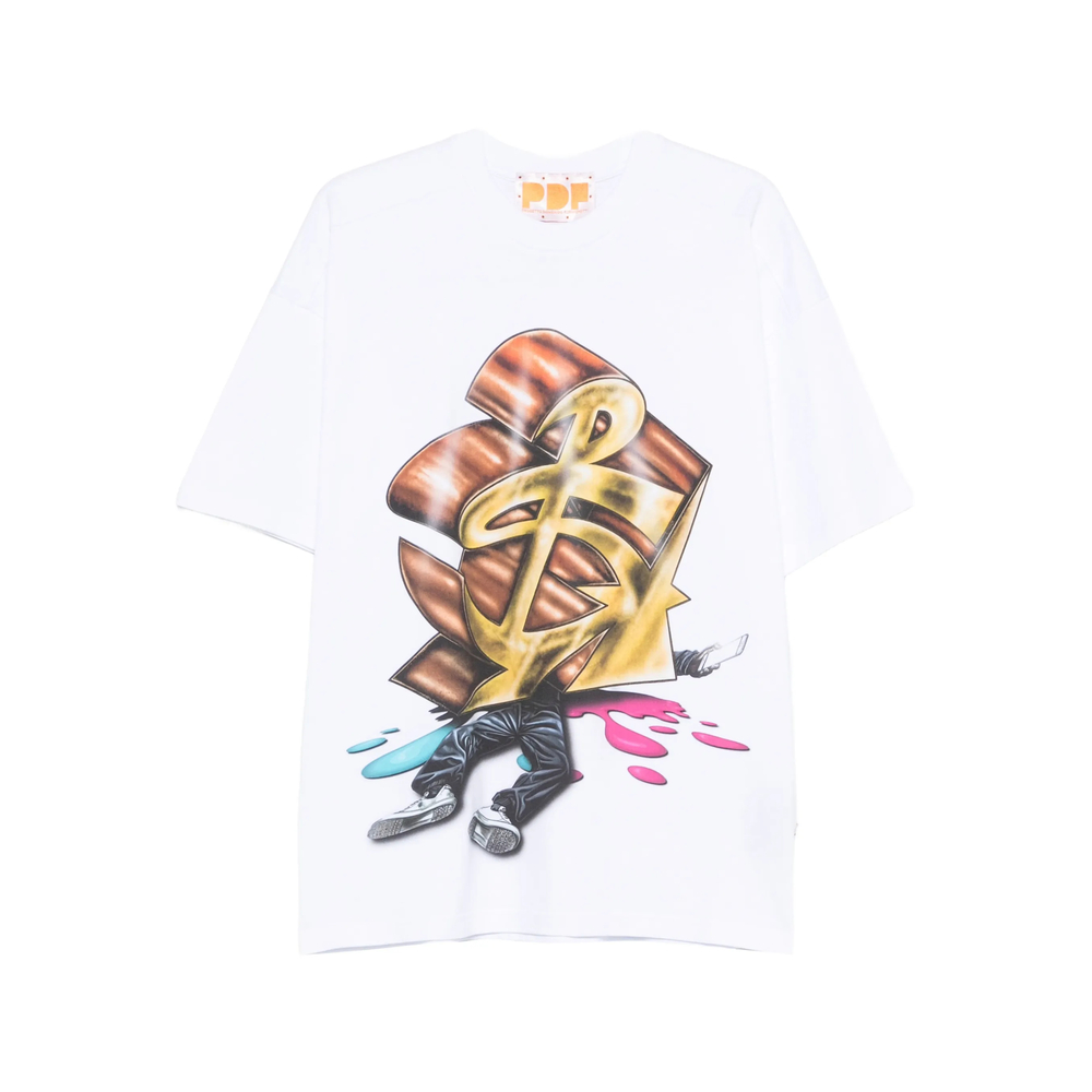 T-shirt Pdf DFM54047TJ101WHITE (PDF / Tシャツ・カットソー ) | PDF (プロジェクト ドメニコ フォルミケッティ)