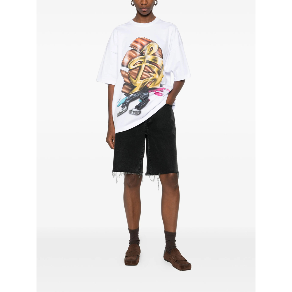 T-shirt Pdf DFM54047TJ101WHITE (PDF / Tシャツ・カットソー ) | PDF (プロジェクト ドメニコ フォルミケッティ)(4)