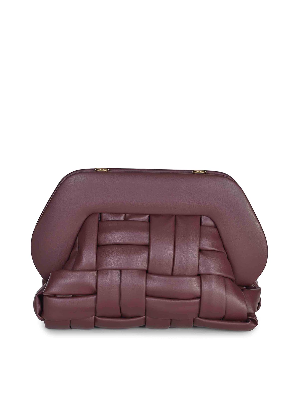 Themoir Bag Made Of Eco-Leather TN120PRUNE (THEMOIRè / ハンドバッグ・ショルダーバッグ ) | THEMOIRè (テモワール)