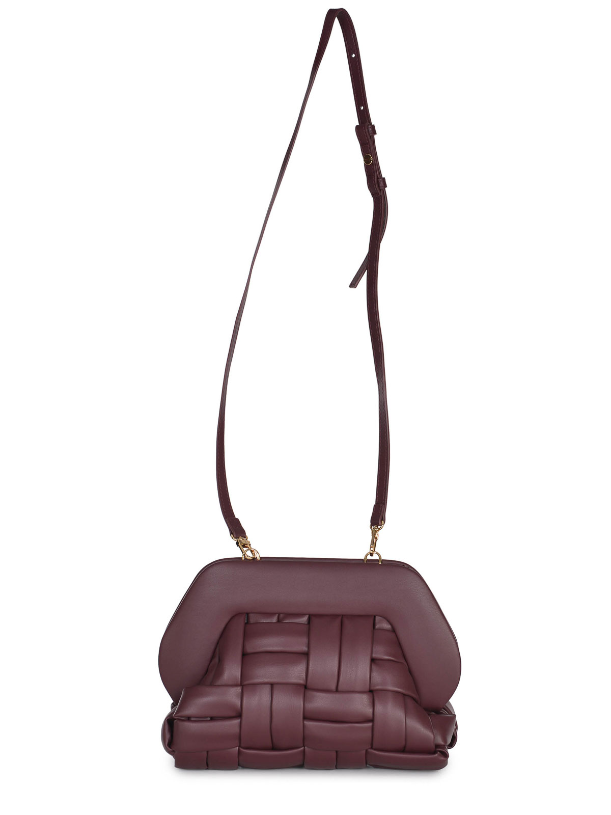 Themoir Bag Made Of Eco-Leather TN120PRUNE (THEMOIRè / ハンドバッグ・ショルダーバッグ ) | THEMOIRè (テモワール)(4)