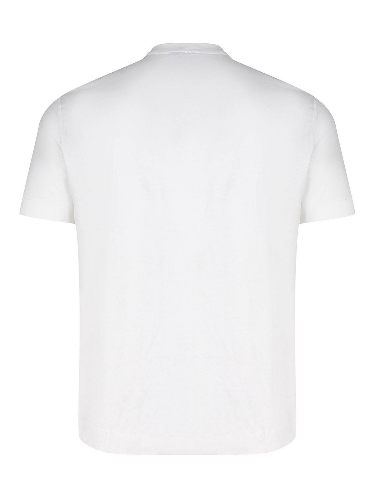 T-Shirt Made Of Cotton Blend EM002959AF18312U0003 (EMPORIO ARMANI / Tシャツ・カットソー ) | EMPORIO ARMANI (エンポリオ アルマーニ)(2)