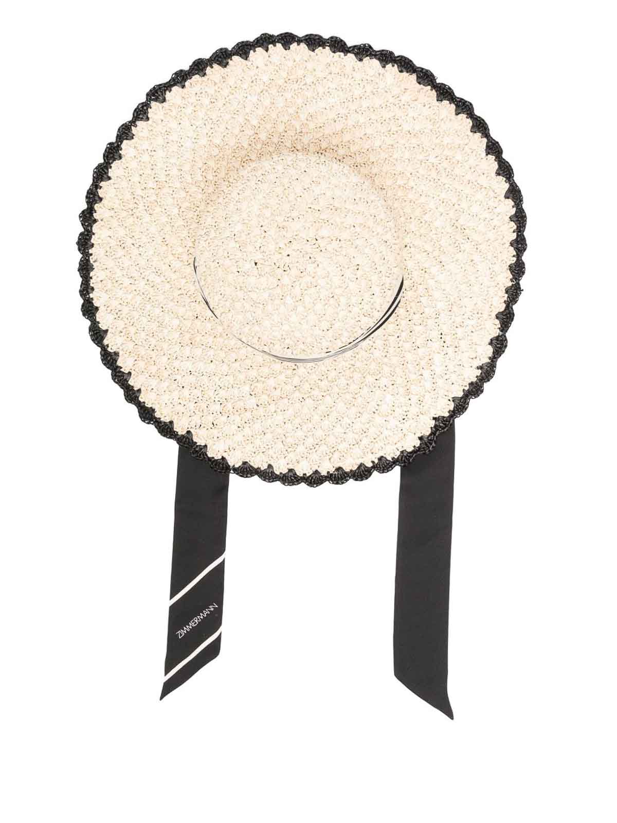 Straw Sun Hat 3738XS25A2 (ZIMMERMANN / 帽子 ) | ZIMMERMANN (ジマーマン)(1)