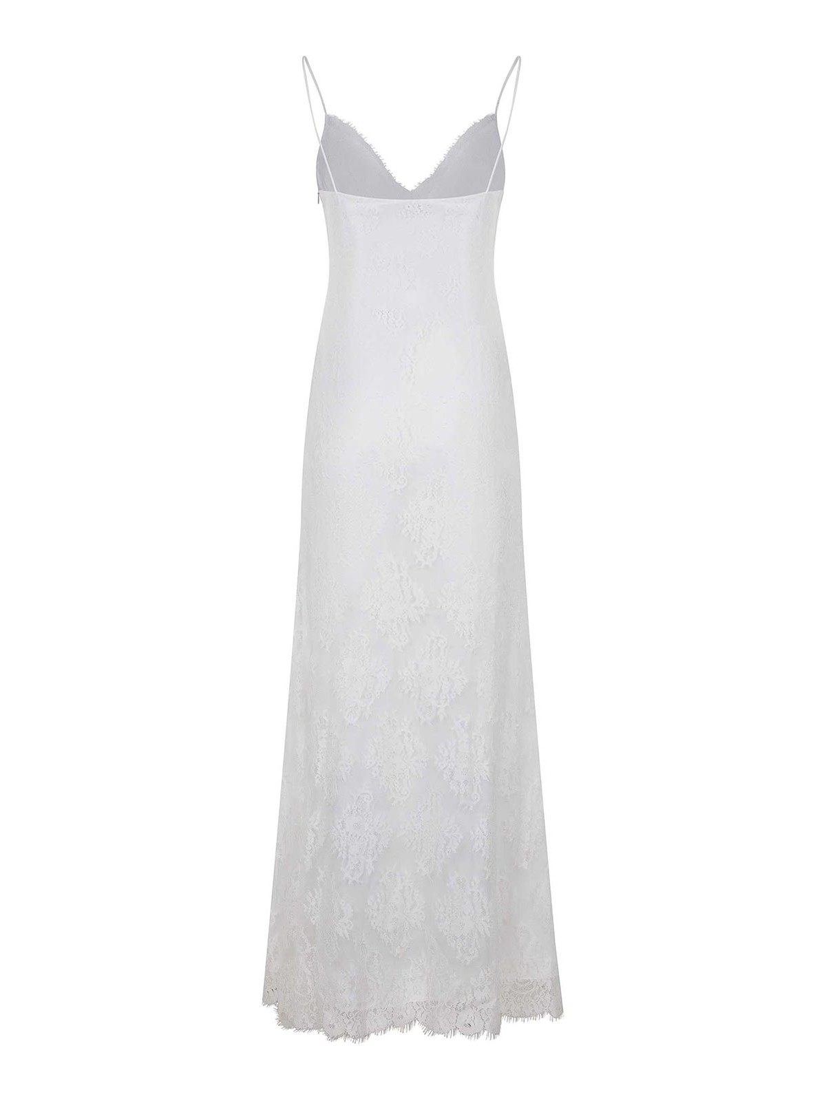 Dress Made Of Cotton Blend PF25090XWHITE (self-portrait / ワンピース・ドレス・オールインワン ) | self-portrait (セルフ・ポートレイト)(2)