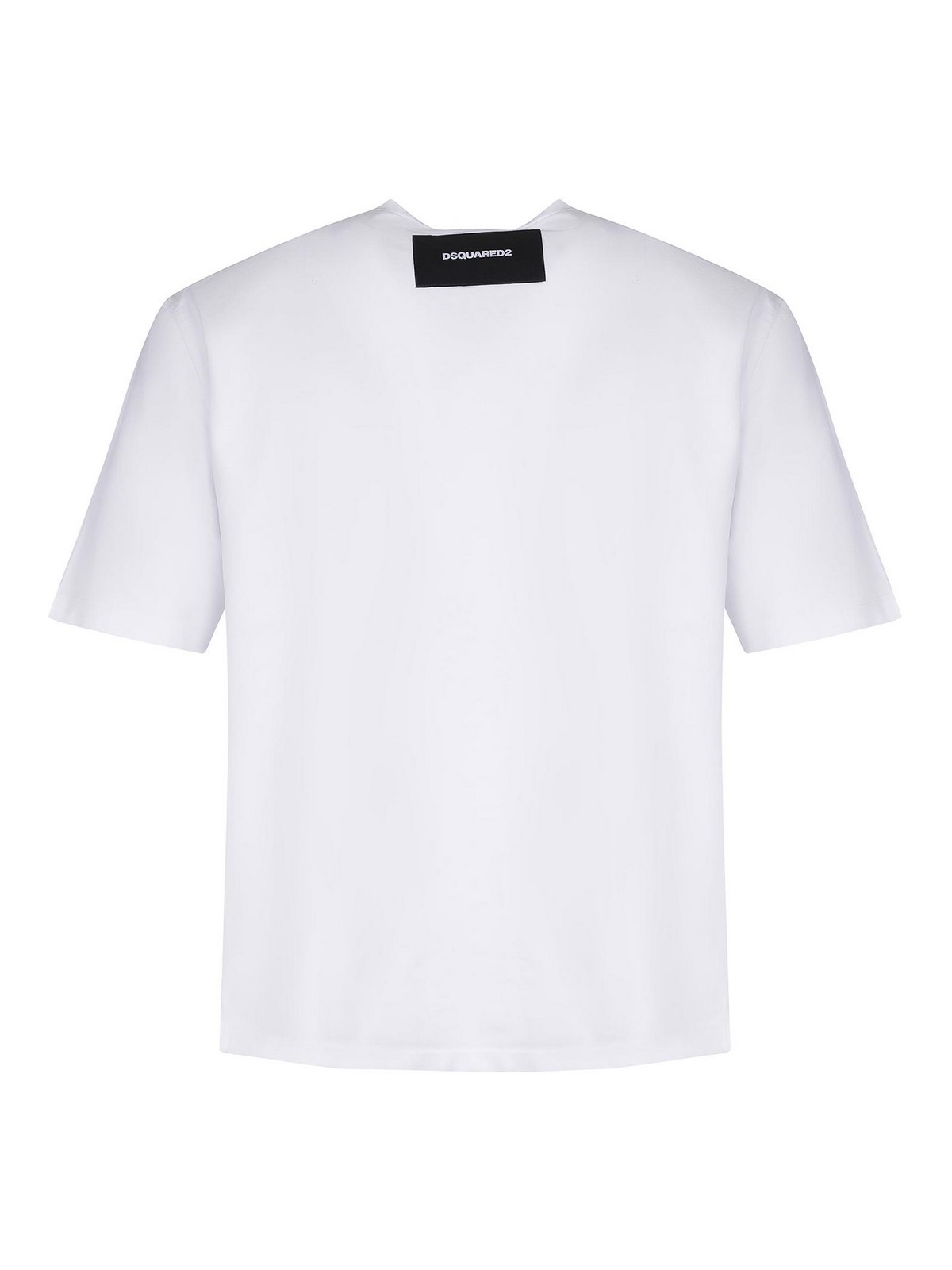 T-Shirt Made Of Cotton S74GD1408S24583100 (Dsquared2 / Tシャツ・カットソー ) | Dsquared2 (ディースクエアード)(2)