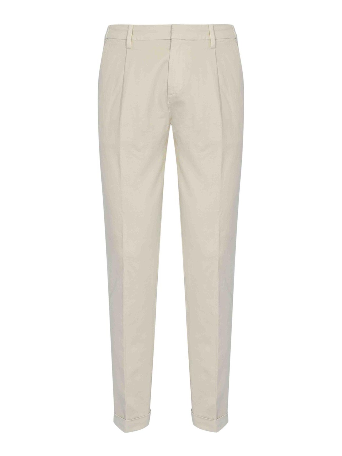 Slim Capri Pants In Cotton Gabardine NTM8651190TQGGC002 (Fay / パンツ ) | Fay (フェイ)