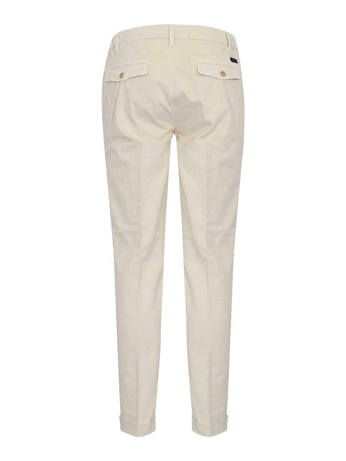 Slim Capri Pants In Cotton Gabardine NTM8651190TQGGC002 (Fay / パンツ ) | Fay (フェイ)(1)