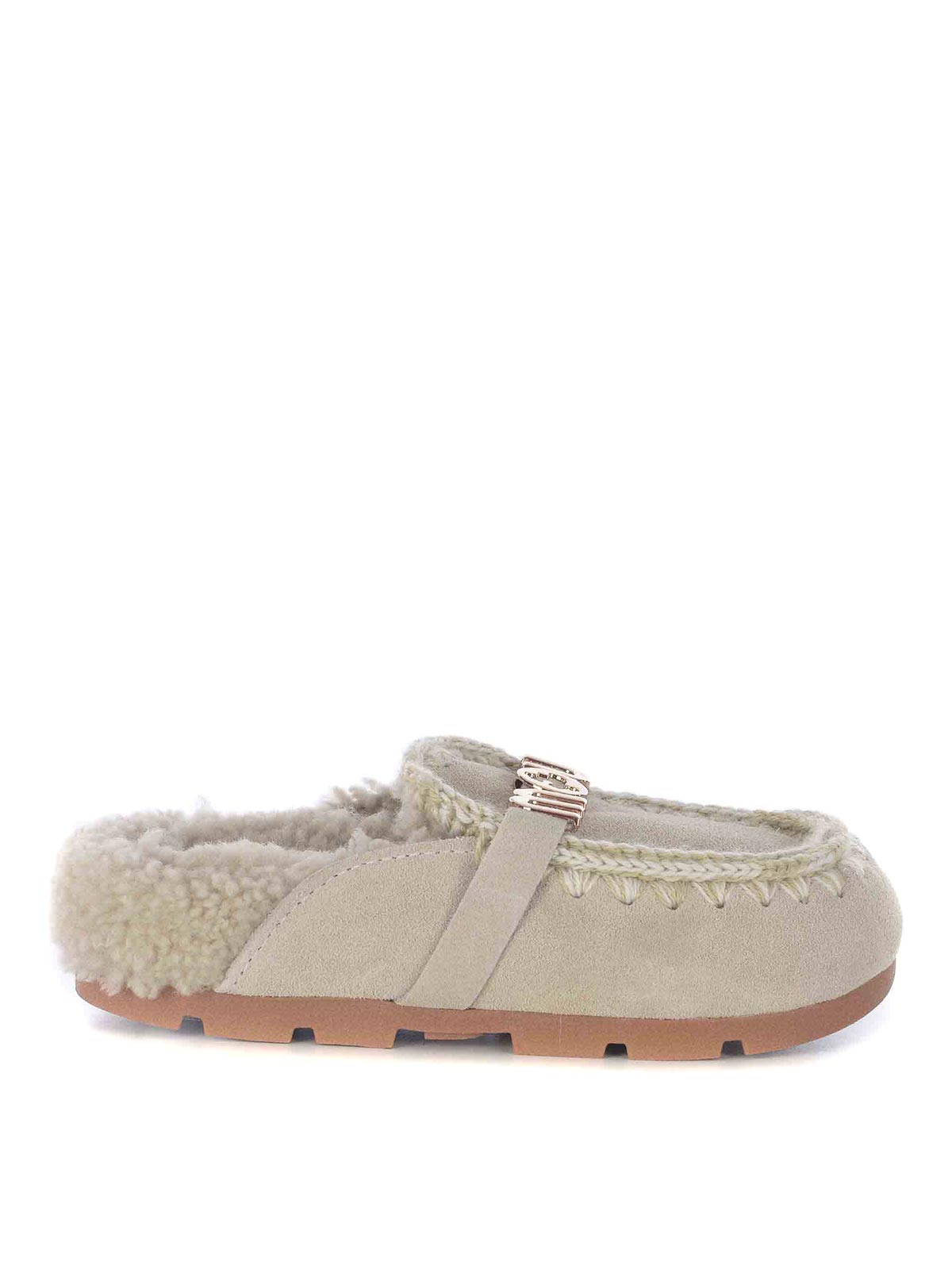 Slippers Made Of Genuine Suede 431000ACHLK (mou / サンダル ) | mou (ムー)