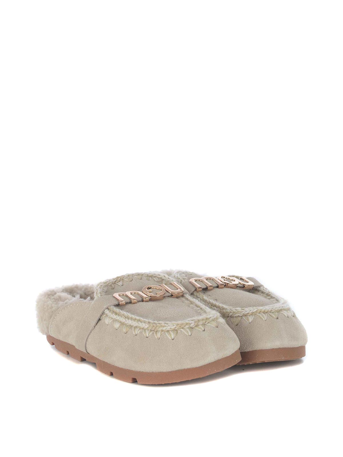 Slippers Made Of Genuine Suede 431000ACHLK (mou / サンダル ) | mou (ムー)(1)